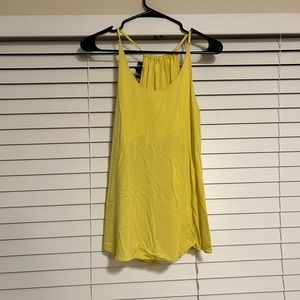 Flowy Yellow Tank Top